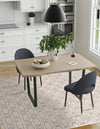 Metropolitan Matrix Collection Area Rug - Cosmopolis Square White and Silver  lifestyle 111