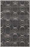 Metropolitan Matrix Collection Area Rug - Cosmopolis Rectangle Gray and Silver  lifestyle 2