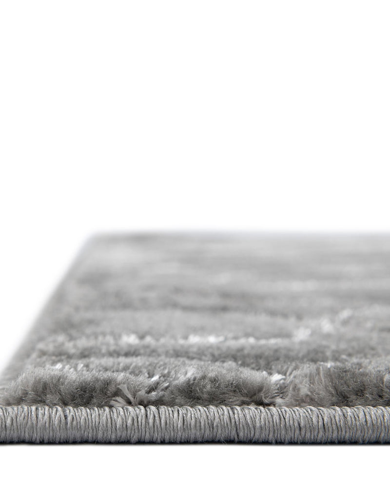 Metropolitan Matrix Collection Area Rug - Cosmopolis Rectangle Gray and Silver  lifestyle 44