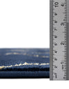 Metropolitan Matrix Collection Area Rug -  Urbana Rectangle Navy Blue and Gold  lifestyle 47