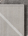 Metropolitan Matrix Collection Area Rug -  Urbana Rectangle Gray and Silver  lifestyle 62