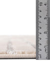 Metropolitan Matrix Collection Area Rug -  Skyline Rectangle White and Silver  lifestyle 46
