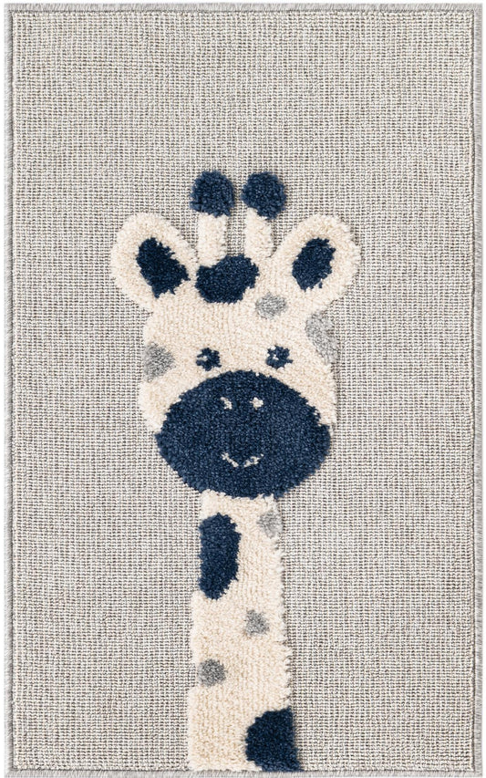 Wonder Tykes Collection Area Rug -  Wonderland Rectangle Gray Main