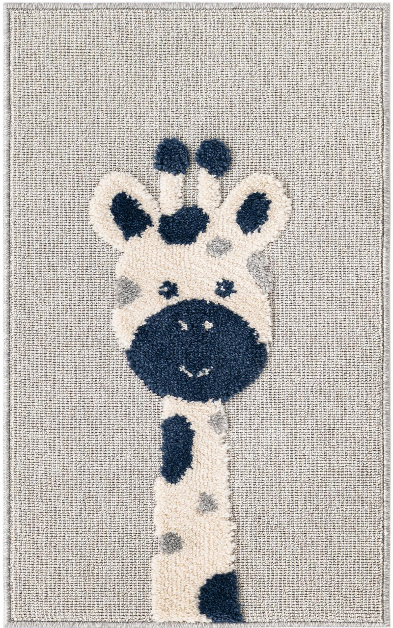 Wonder Tykes Collection Area Rug -  Wonderland Rectangle Gray Main
