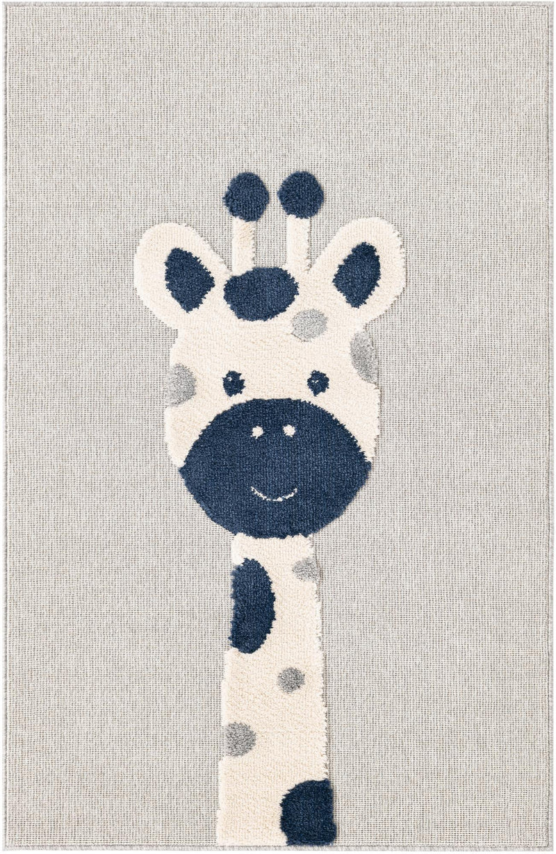 Wonder Tykes Collection Area Rug -  Wonderland Rectangle Gray  lifestyle 2