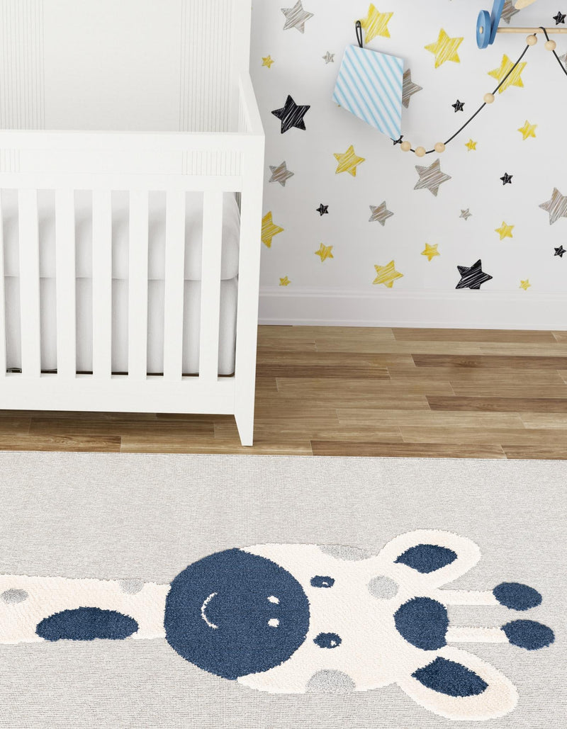 Wonder Tykes Collection Area Rug -  Wonderland Rectangle Gray  lifestyle 6