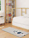 Wonder Tykes Collection Area Rug -  Wonderland Runner Gray  lifestyle 32