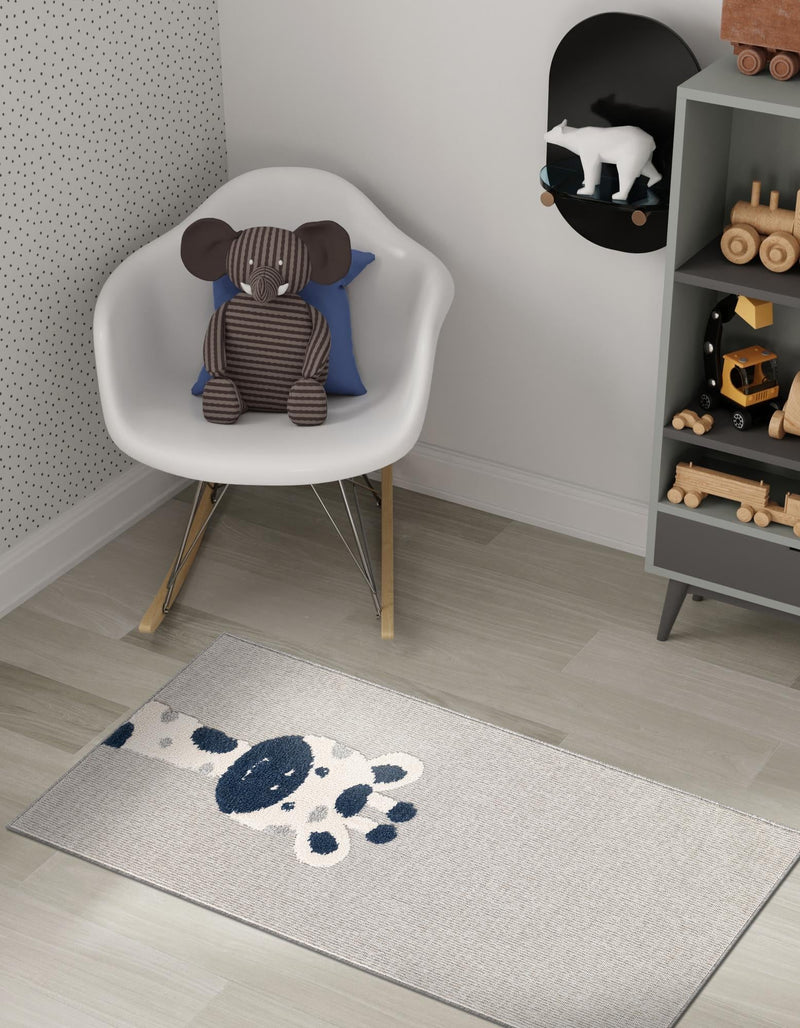 Wonder Tykes Collection Area Rug -  Wonderland Runner Gray  lifestyle 35