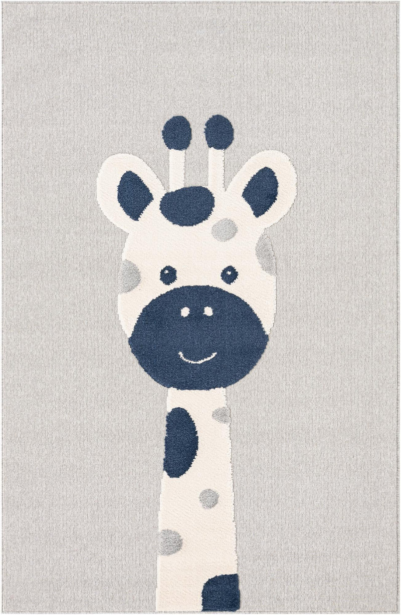 Wonder Tykes Collection Area Rug -  Wonderland Rectangle Gray  lifestyle 3