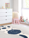 Wonder Tykes Collection Area Rug -  Wonderland Square Gray  lifestyle 27