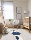 Wonder Tykes Collection Area Rug -  Wonderland Square Gray  lifestyle 30