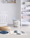 Wonder Tykes Collection Area Rug -  Wonderland Square Gray  lifestyle 33