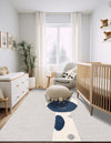 Wonder Tykes Collection Area Rug -  Wonderland Square Gray  lifestyle 39