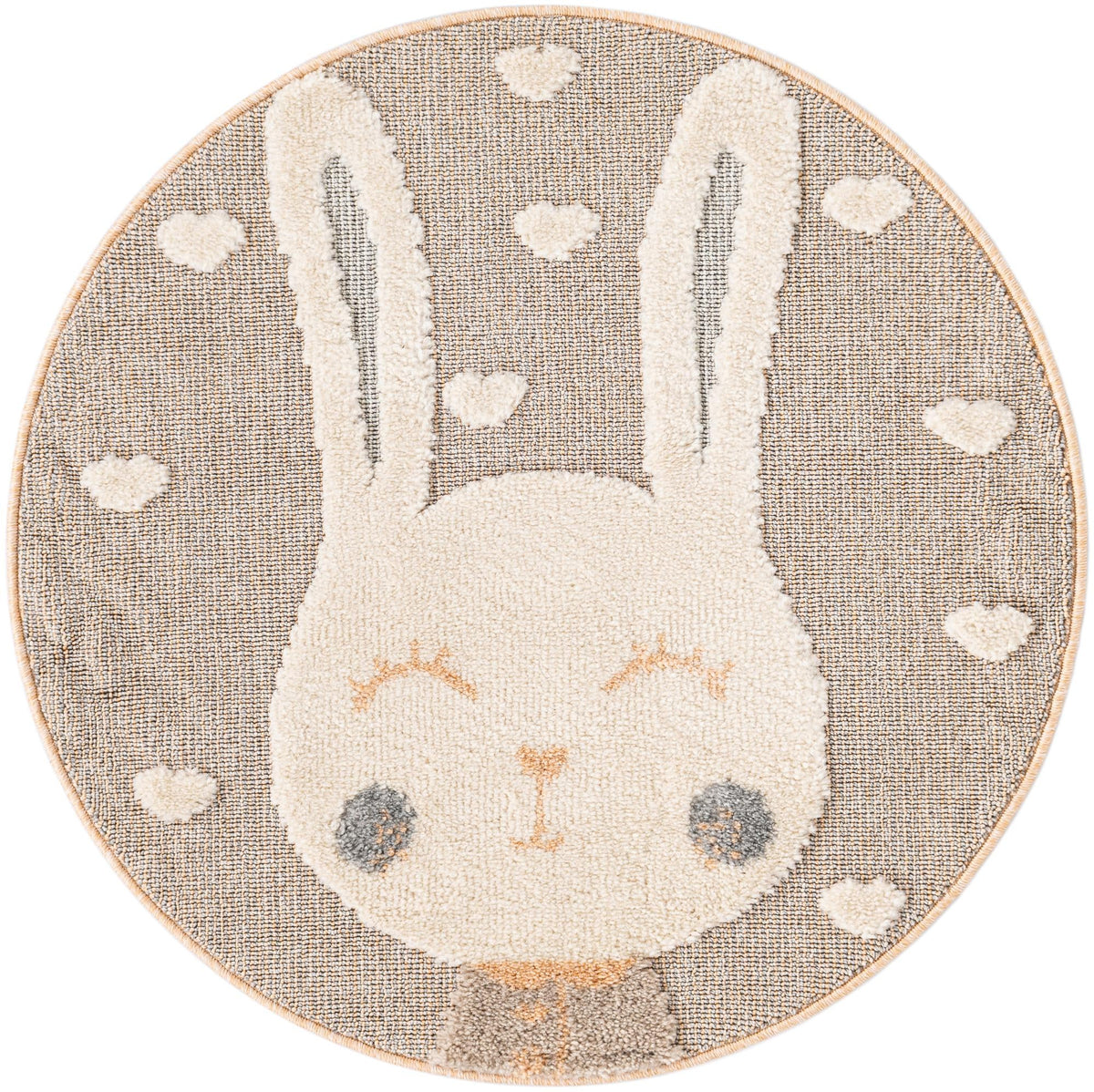 Wonder Tykes Collection Area Rug -  Blisswood Round Peach Blossom  lifestyle 40