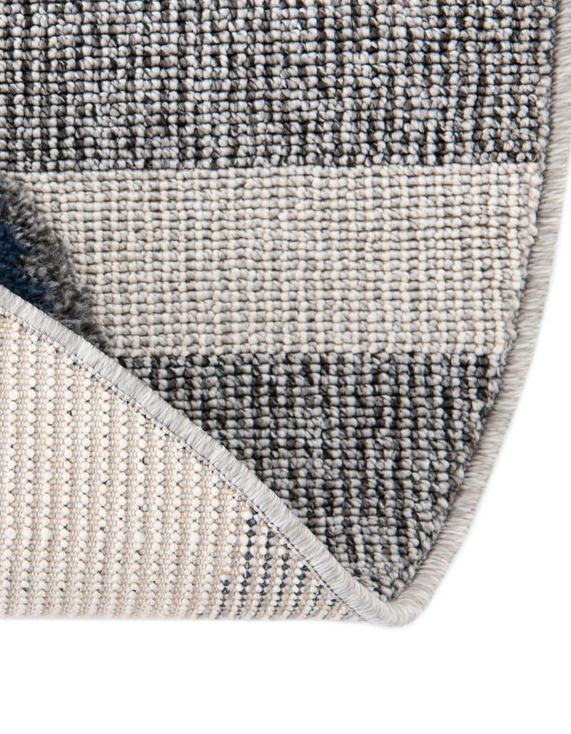 Wonder Tykes Collection Area Rug -  Dreamland Round Gray  lifestyle 53