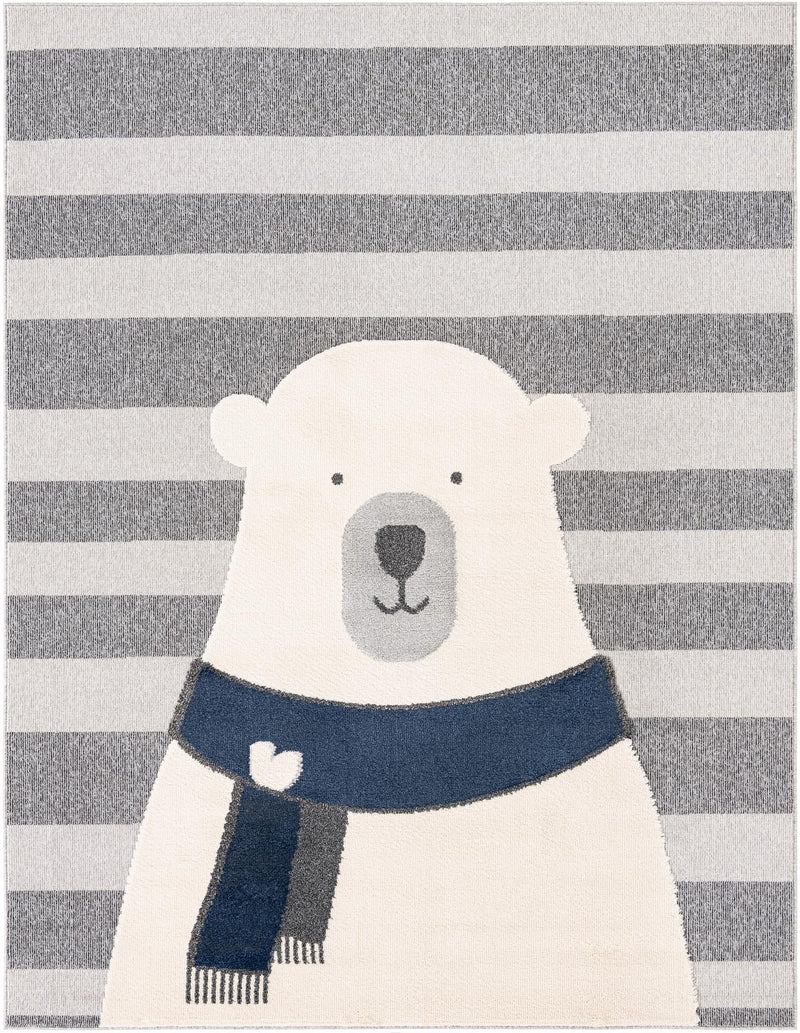 Wonder Tykes Collection Area Rug -  Dreamland Rectangle Gray  lifestyle 2