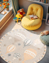 Wonder Tykes Collection Area Rug -  Joyscape Round Multi  lifestyle 22