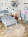 Wonder Tykes Collection Area Rug -  Joyscape Round Multi  lifestyle 28