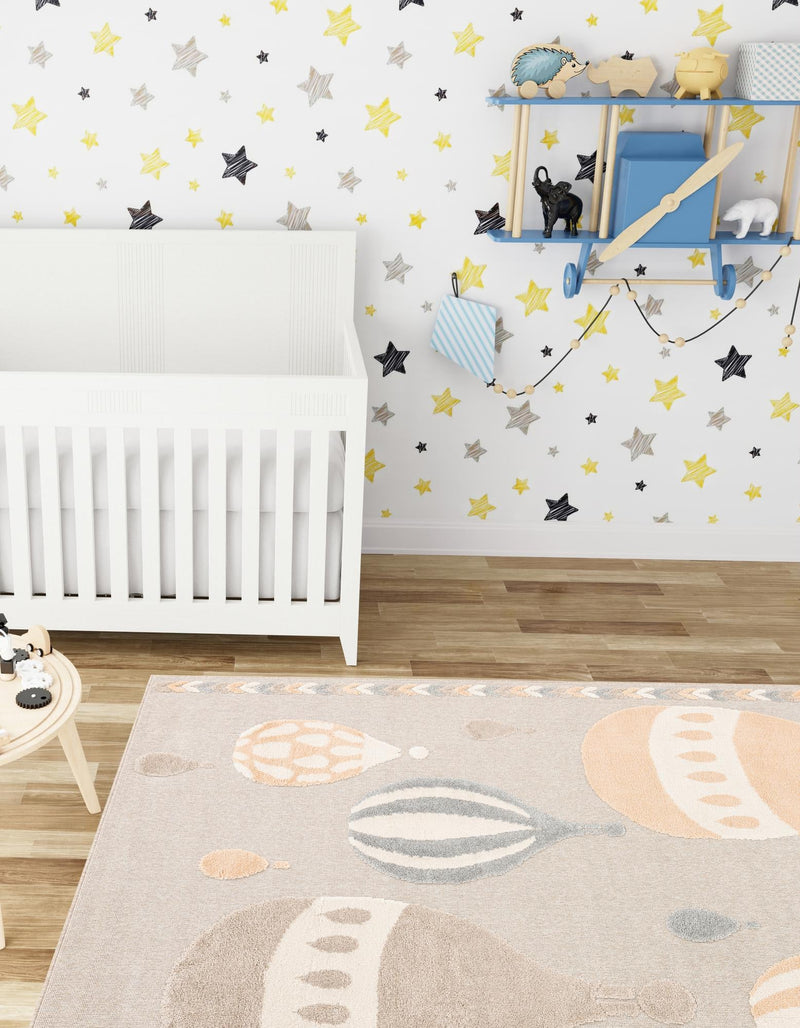 Wonder Tykes Collection Area Rug -  Joyscape Rectangle Multi  lifestyle 7