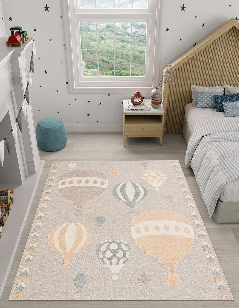 Wonder Tykes Collection Area Rug -  Joyscape Rectangle Multi  lifestyle 9