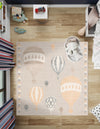 Wonder Tykes Collection Area Rug -  Joyscape Square Multi  lifestyle 59