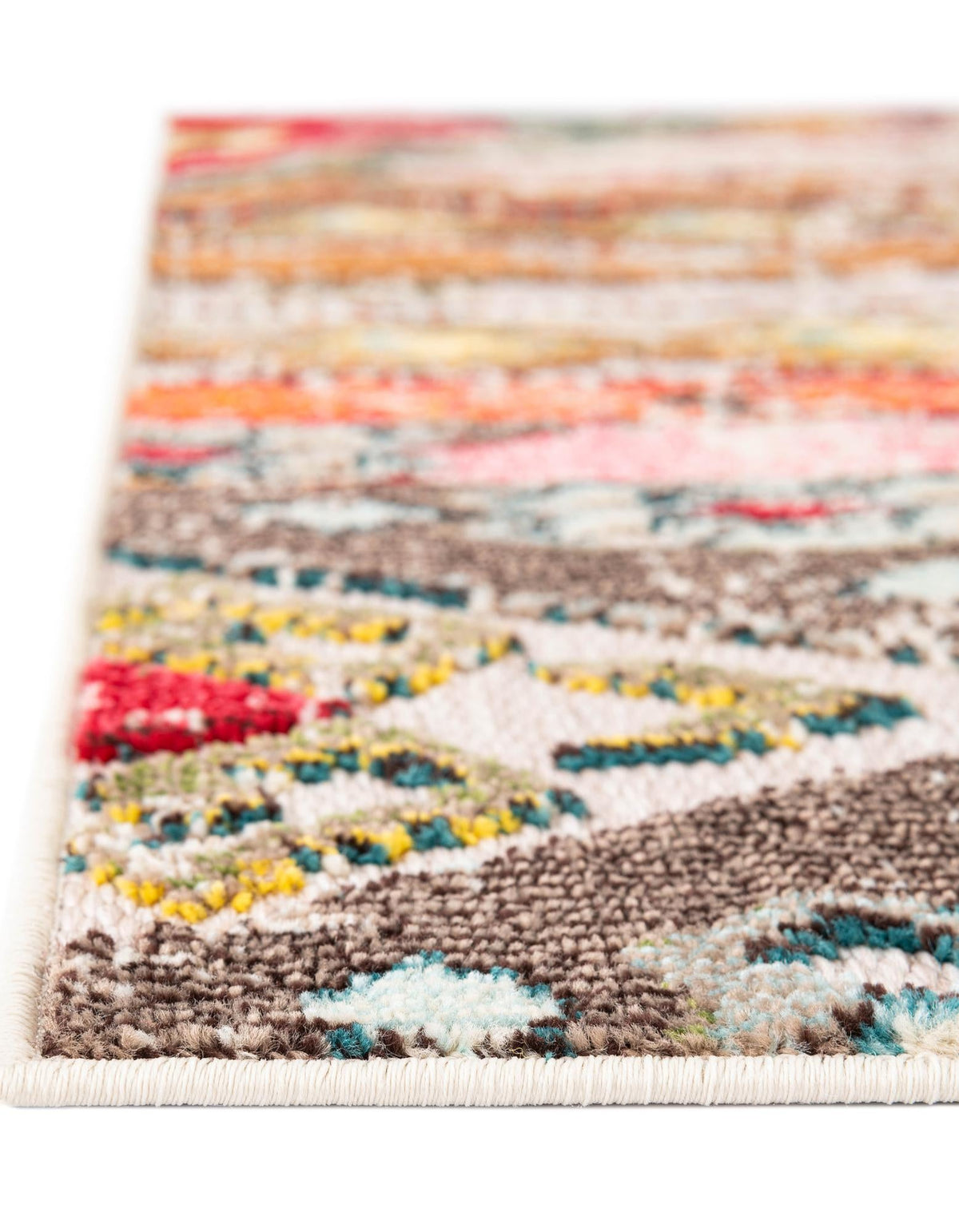 Outdoor Marrakesh Collection Area Rug -  Agadir Rectangle Multi Beige  lifestyle 26
