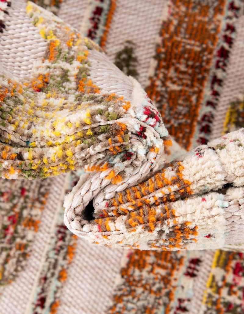 Outdoor Marrakesh Collection Area Rug -  Agadir Rectangle Multi Beige  lifestyle 28