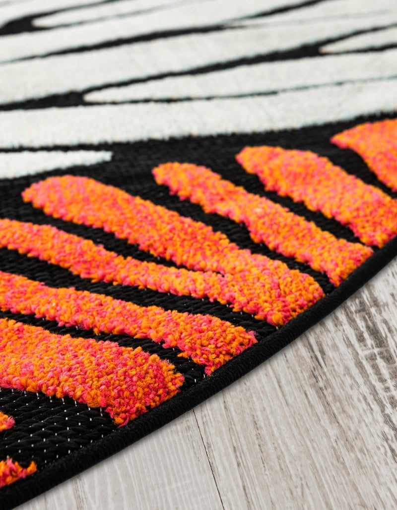 Outdoor Marrakesh Collection Area Rug -  Tetouan Round Multi  lifestyle 32