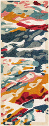 Outdoor Marrakesh Collection Area Rug -  Meknes Runner Multi  lifestyle 23