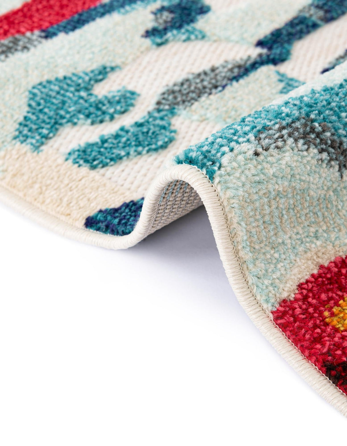 Outdoor Marrakesh Collection Area Rug -  Meknes Rectangle Multi  lifestyle 17