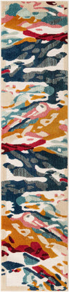 Outdoor Marrakesh Collection Area Rug -  Meknes Runner Multi  lifestyle 54
