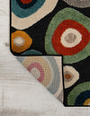 Outdoor Marrakesh Collection Area Rug -  Chefchaouen Rectangle Multi Black  lifestyle 7