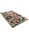 Outdoor Marrakesh Collection Area Rug -  Chefchaouen Rectangle Multi Black  lifestyle 11