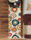 Outdoor Marrakesh Collection Area Rug -  Chefchaouen Runner Multi Beige  lifestyle 97