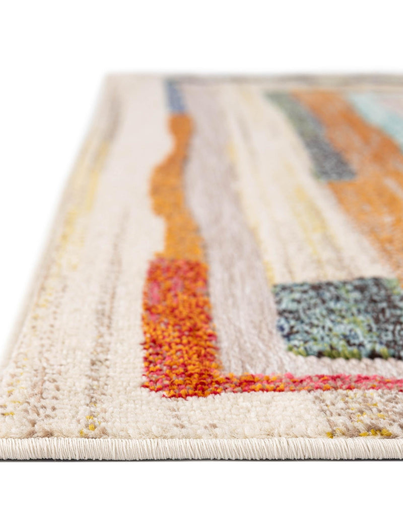 Outdoor Marrakesh Collection Area Rug -  Ouarzazate Rectangle Multi Beige  lifestyle 14