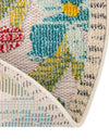 Outdoor Marrakesh Collection Area Rug -  Midelt Round Multi  lifestyle 53