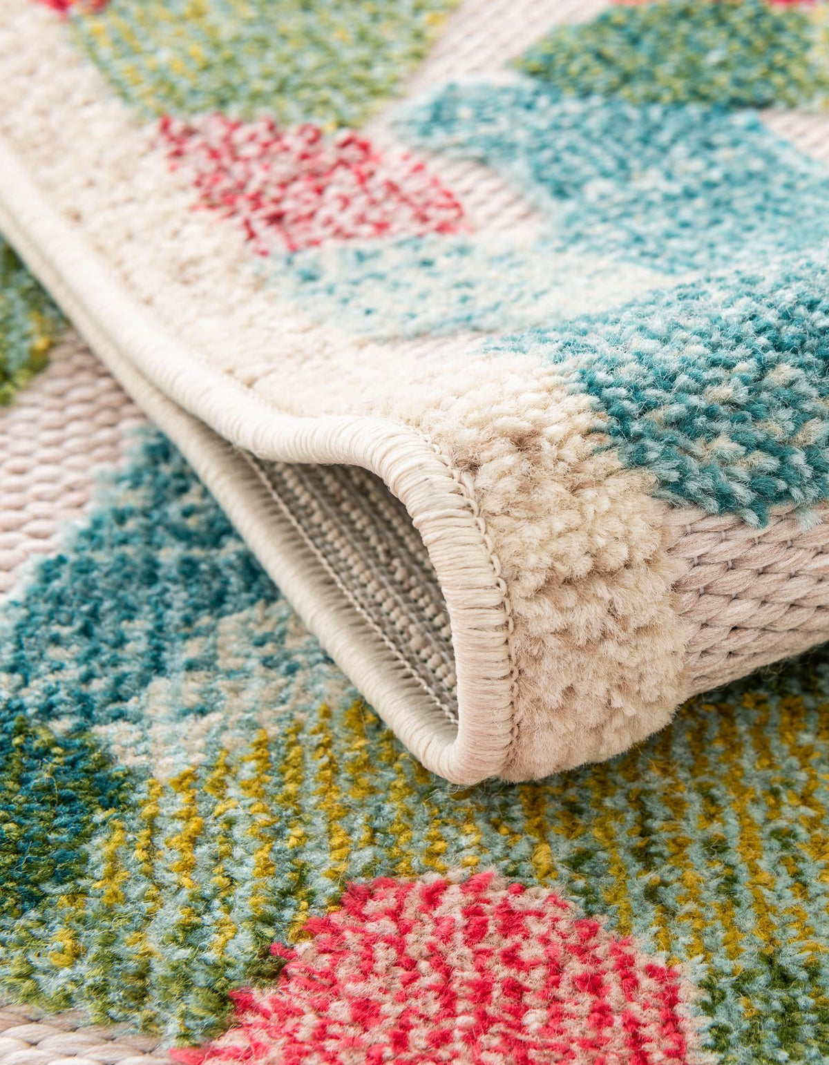 Outdoor Marrakesh Collection Area Rug -  Midelt Rectangle Multi  lifestyle 13