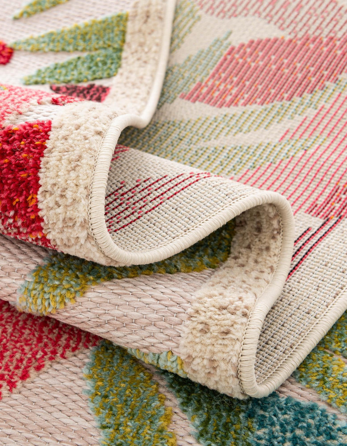Outdoor Marrakesh Collection Area Rug -  Midelt Rectangle Multi  lifestyle 20