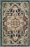 Outdoor Marrakesh Collection Area Rug -  Essaouira Rectangle Navy Blue  lifestyle 2