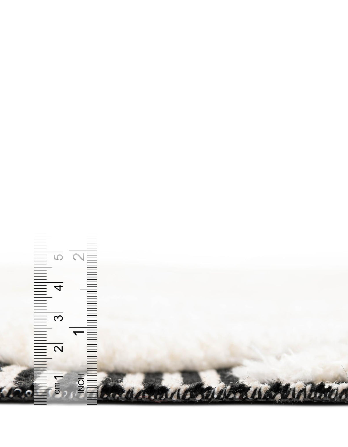 Monochrome Collection Area Rug -  Glacier Rectangle Ivory White  lifestyle 23