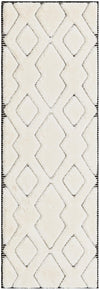Monochrome Collection Area Rug -  Glacier Runner Ivory White  lifestyle 77