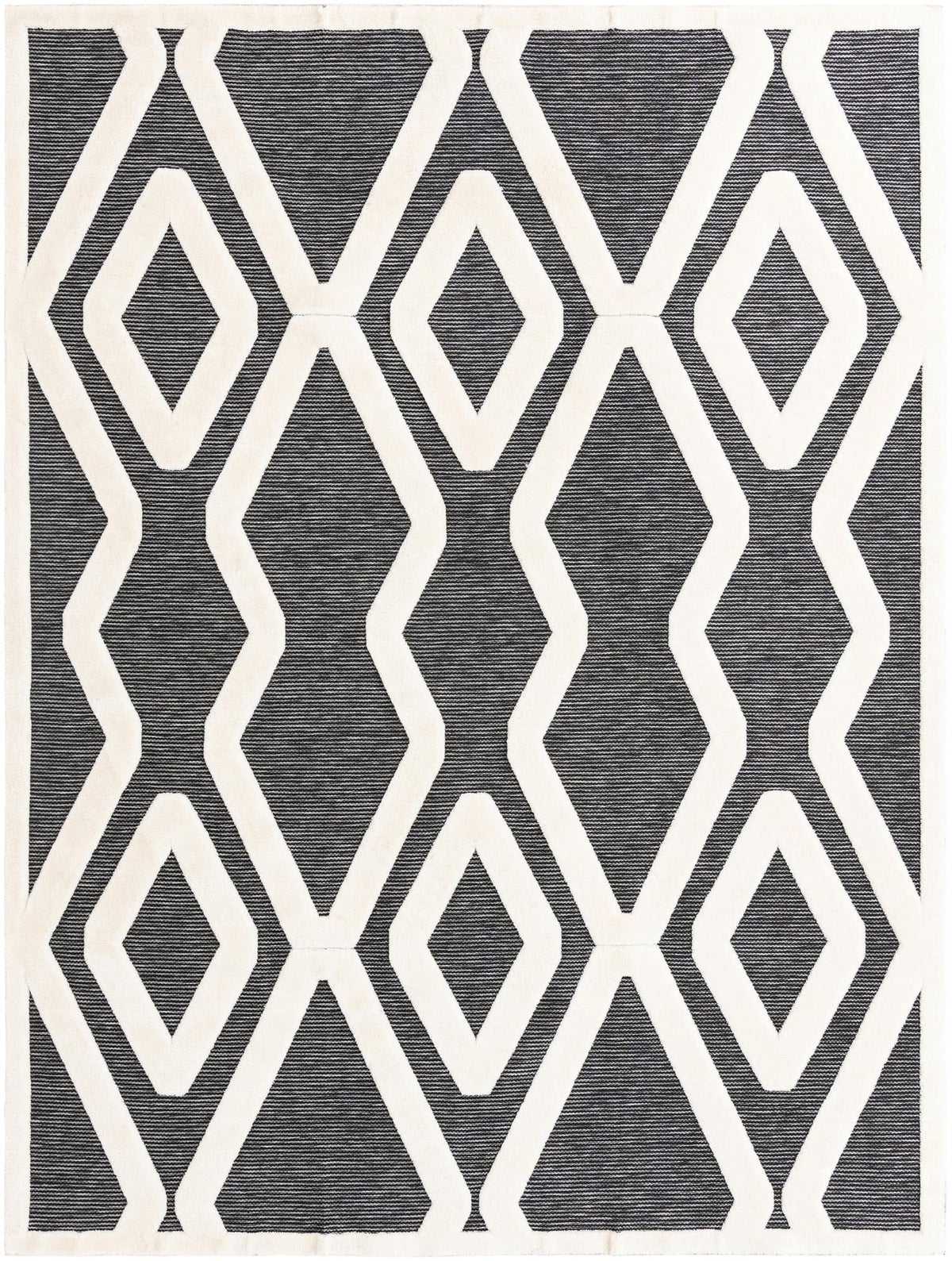 Monochrome Collection Area Rug -  Glacier Rectangle Gray Main