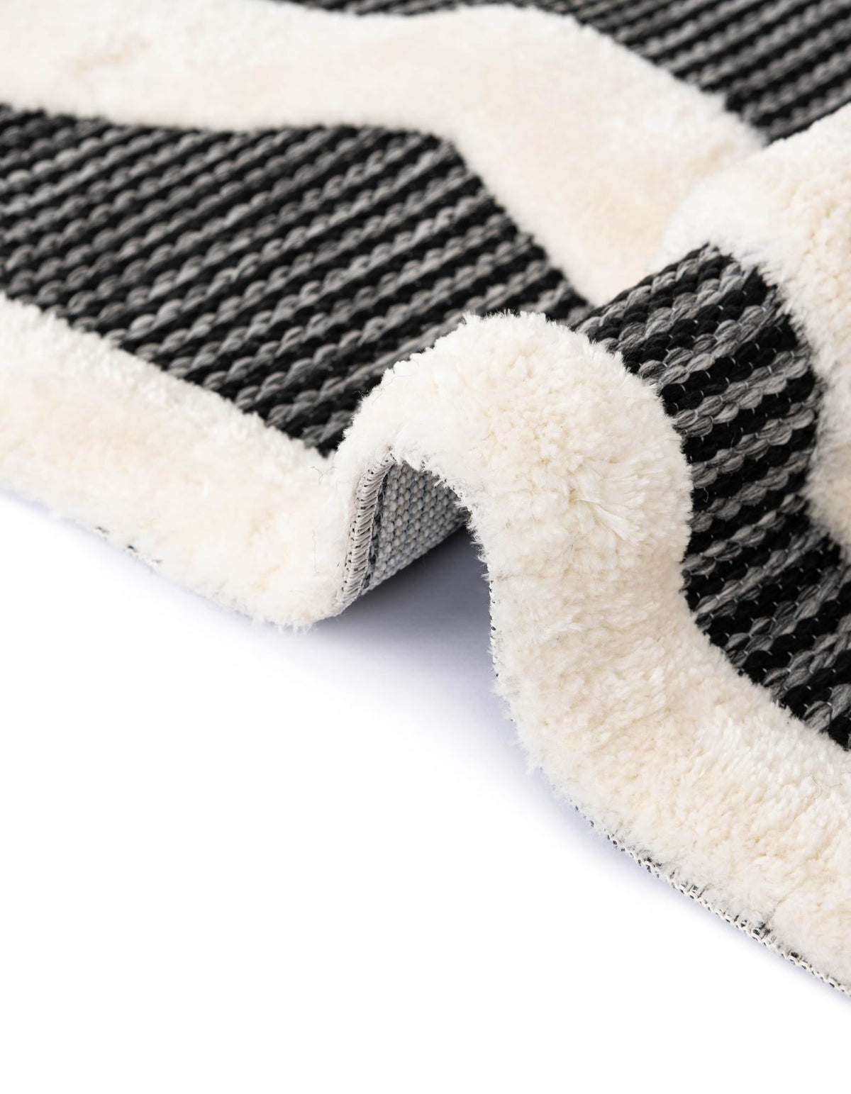 Monochrome Collection Area Rug -  Glacier Rectangle Gray  lifestyle 32