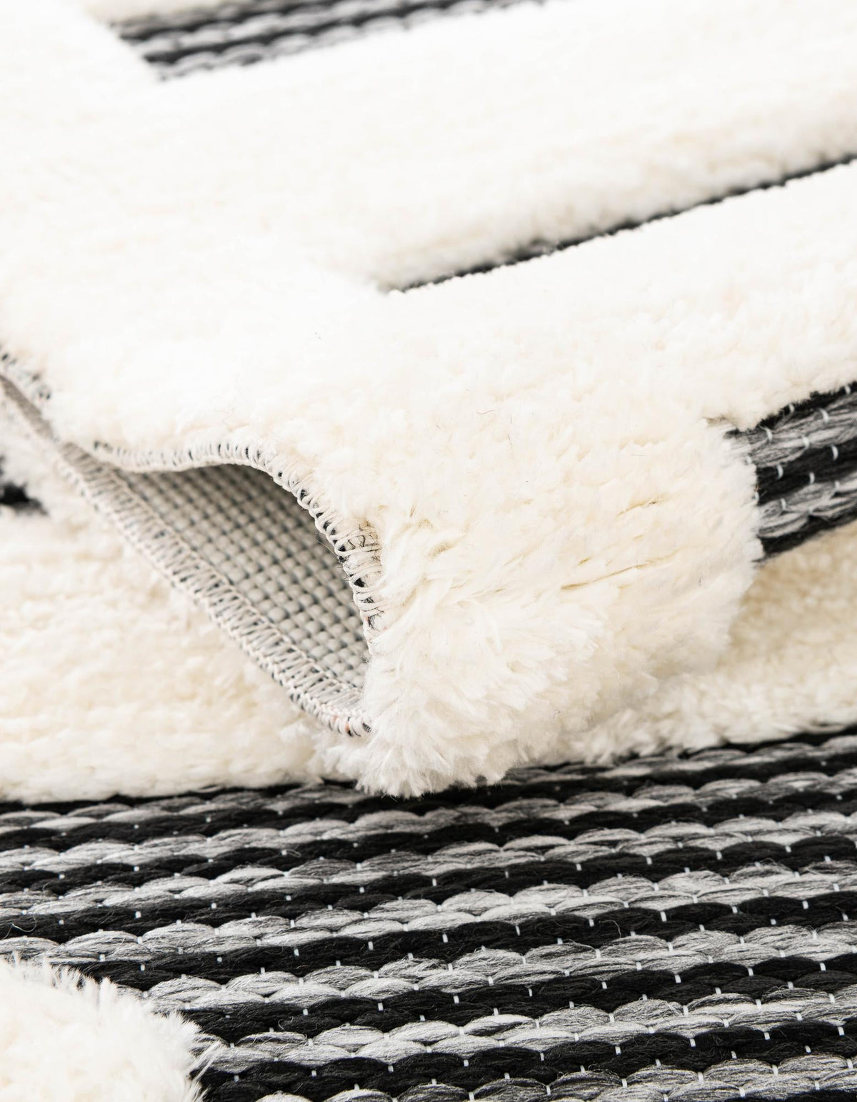 Monochrome Collection Area Rug -  Ash Rectangle Gray  lifestyle 24