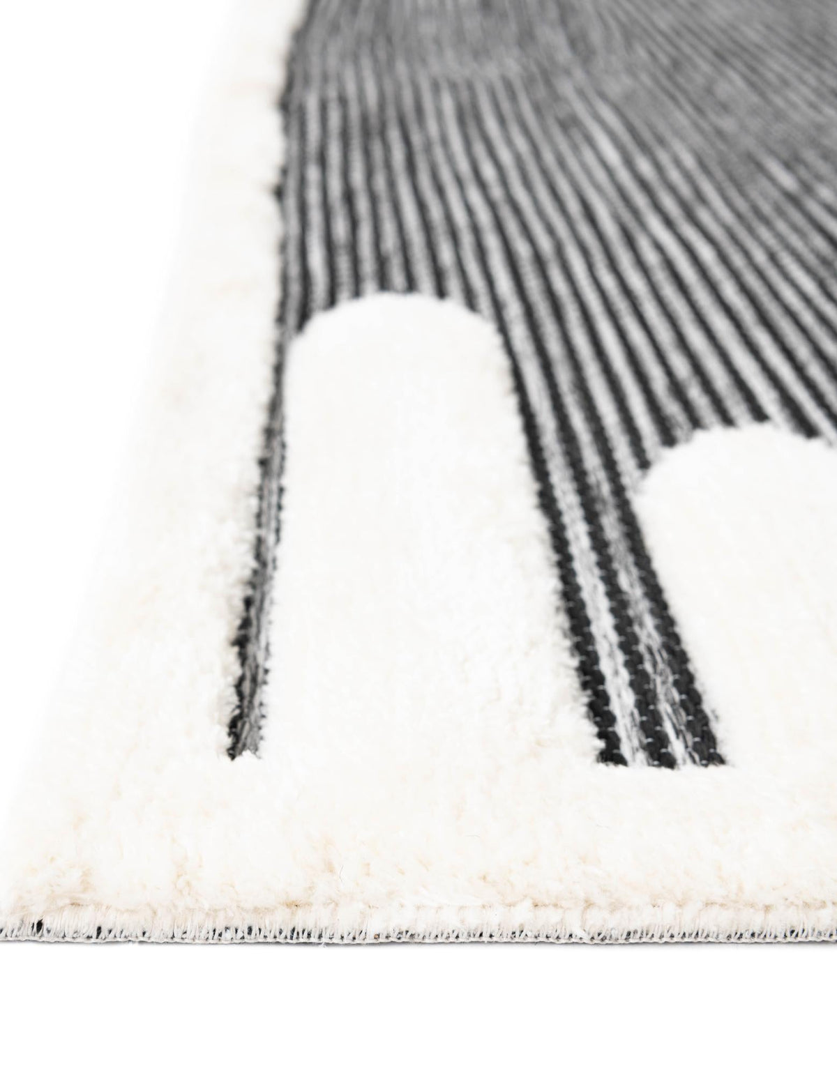 Monochrome Collection Area Rug -  Ash Rectangle Gray  lifestyle 26