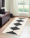 Monochrome Collection Area Rug -  Ash Runner Gray  lifestyle 55