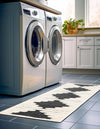 Monochrome Collection Area Rug -  Ash Runner Gray  lifestyle 67