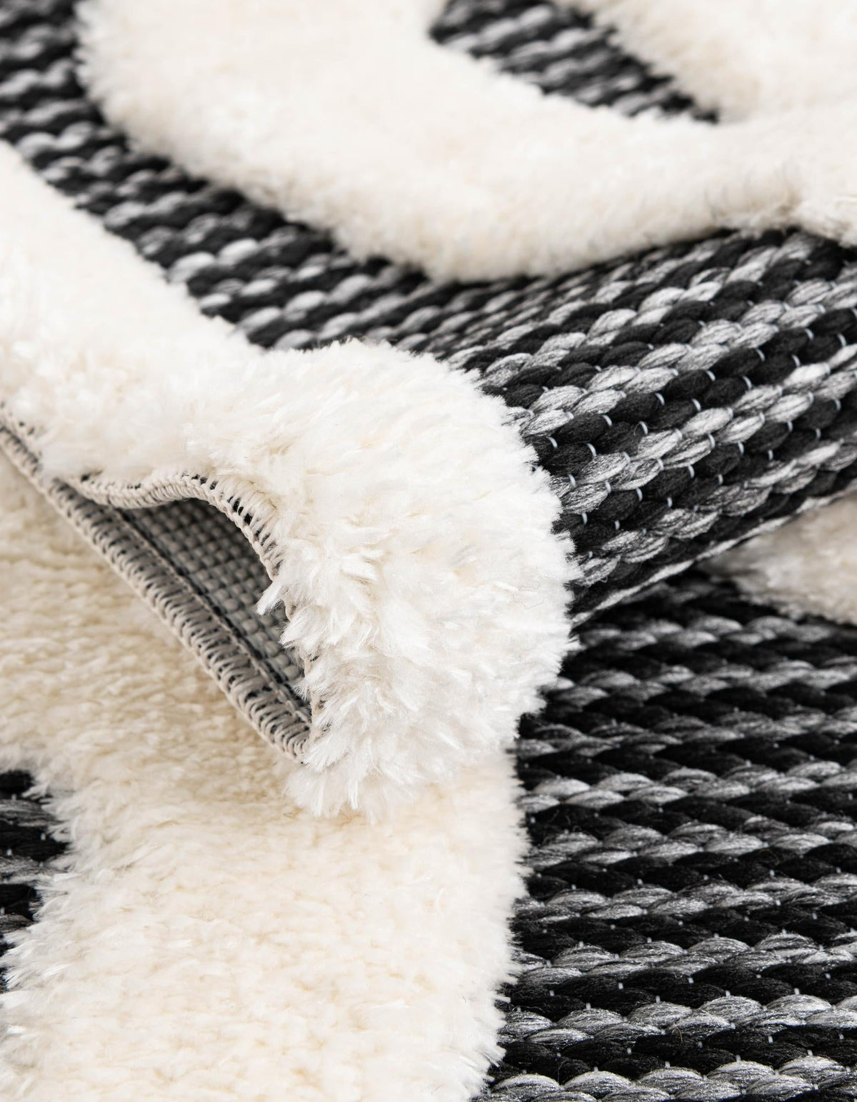 Monochrome Collection Area Rug -  Marble Rectangle Gray  lifestyle 24