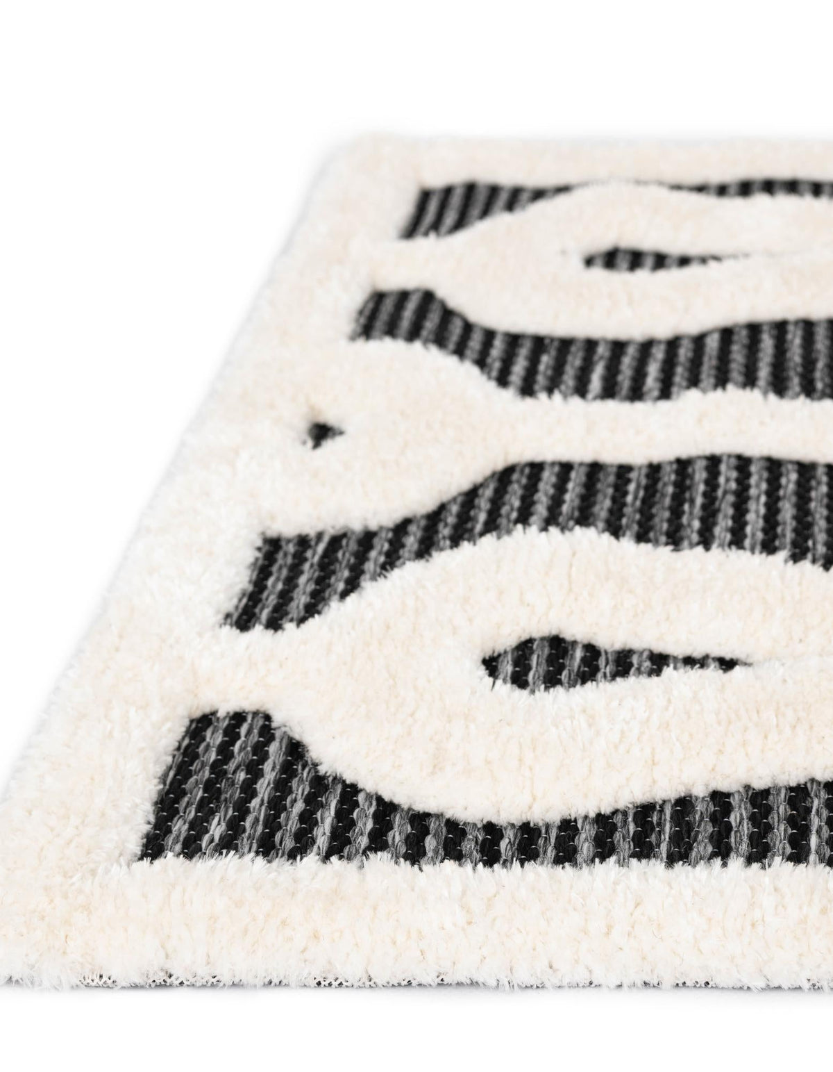 Monochrome Collection Area Rug -  Marble Rectangle Gray  lifestyle 26