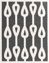 Monochrome Collection Area Rug -  Marble Rectangle Gray  lifestyle 2